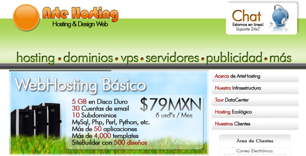 Ganadores del concurso de Hosting
