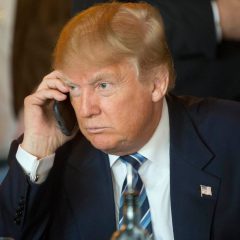 El smartphone de Trump y el smartphone que usó Obama