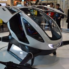 Drones son usados como taxis en Dubai