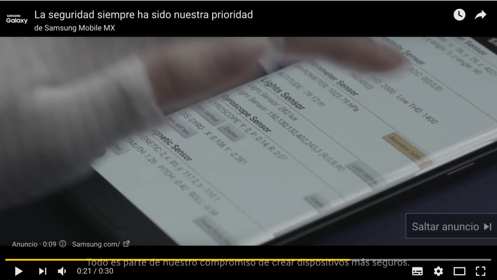 Samsung invade Youtube con video defendiendo que sus baterías no explotarán!