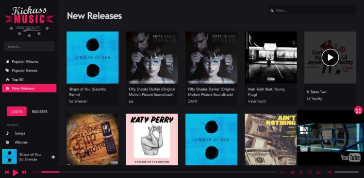 Kickass: El Spotify gratuito
