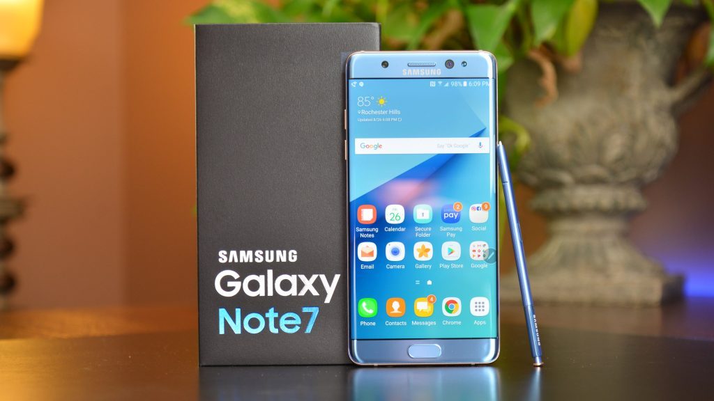 Samsung venderá Galaxy Note 7 reciclados