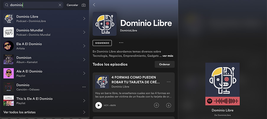 DominioLibreSpotify