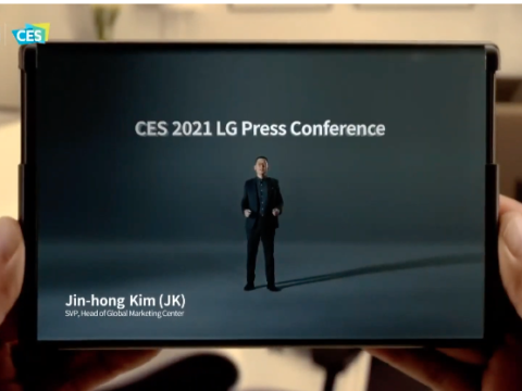 CES 2021: LG presenta el único teléfono enrollable en el mundo