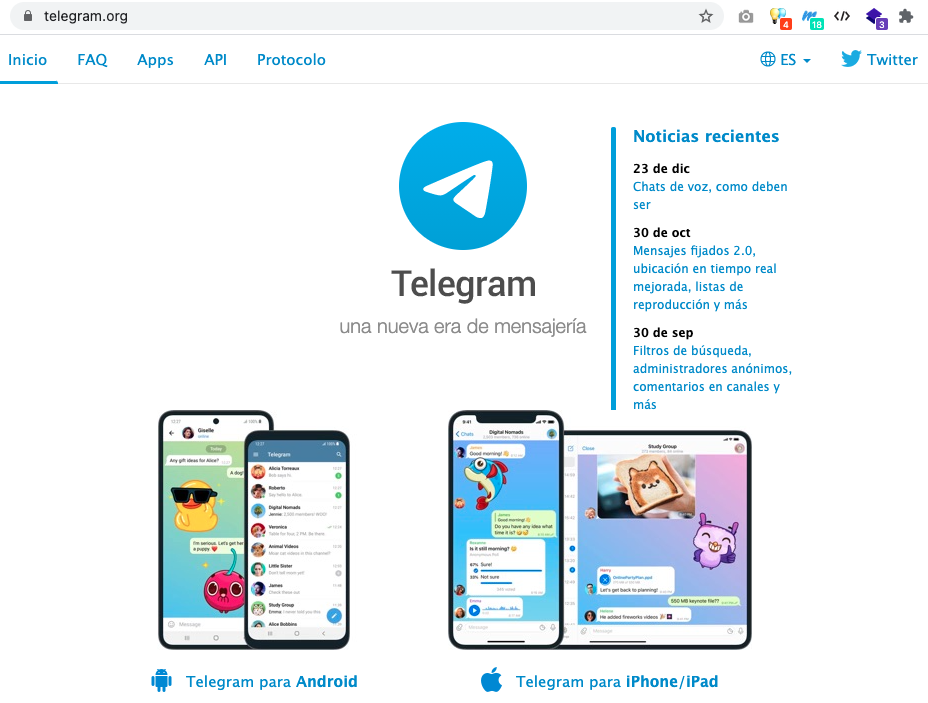Telegram - DominioLibre