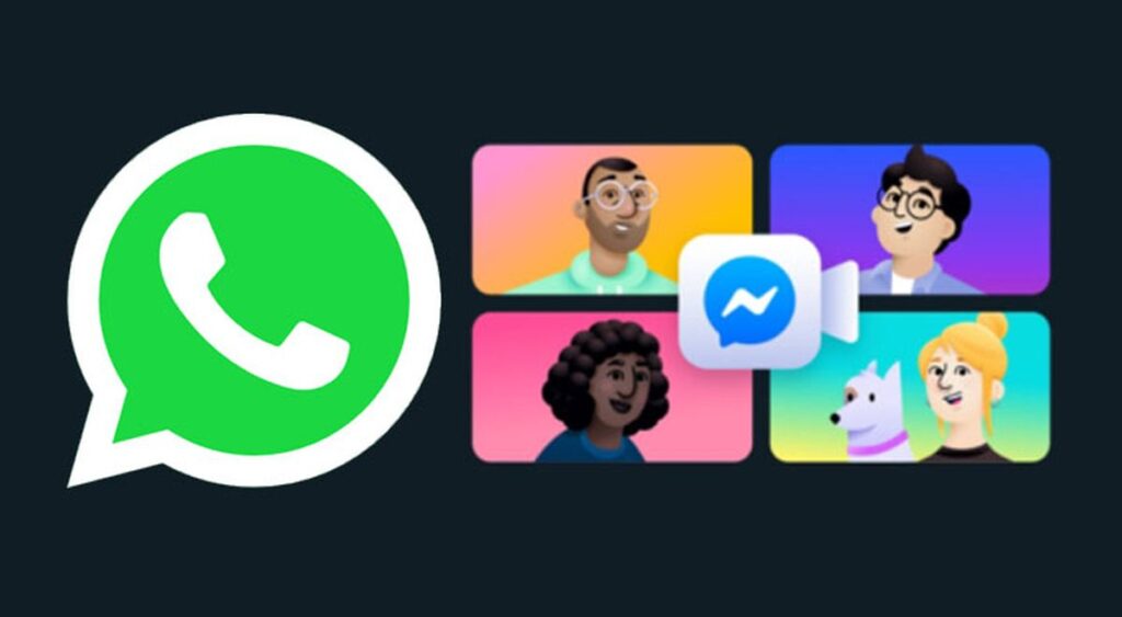 WhatsApp implementa “videos mudos” y Messenger Rooms