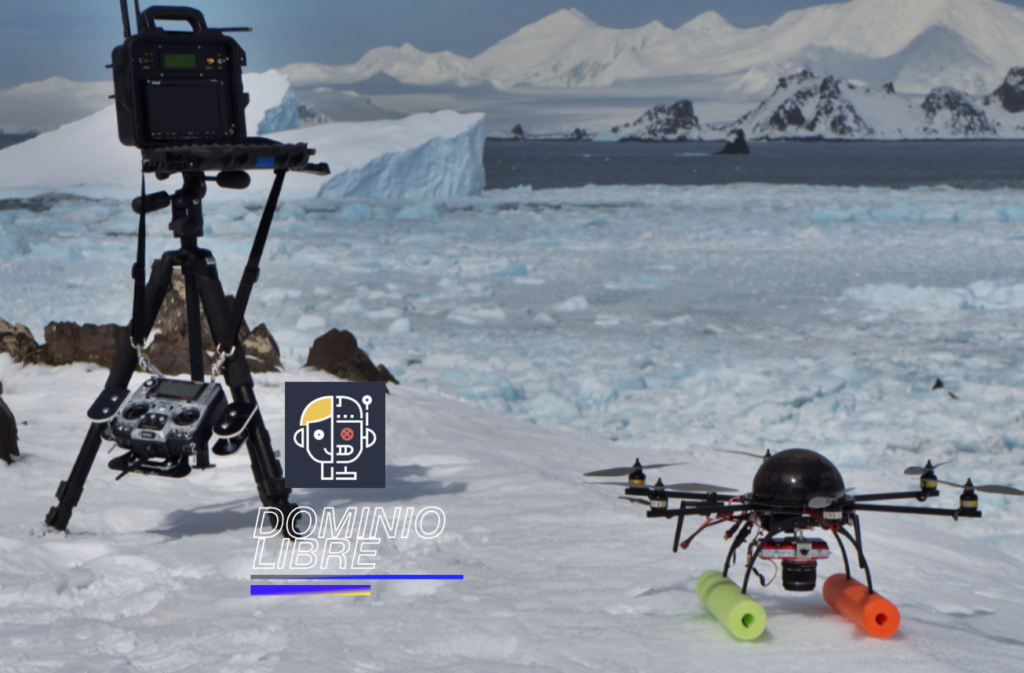 Drones para la investigación en la Antártida