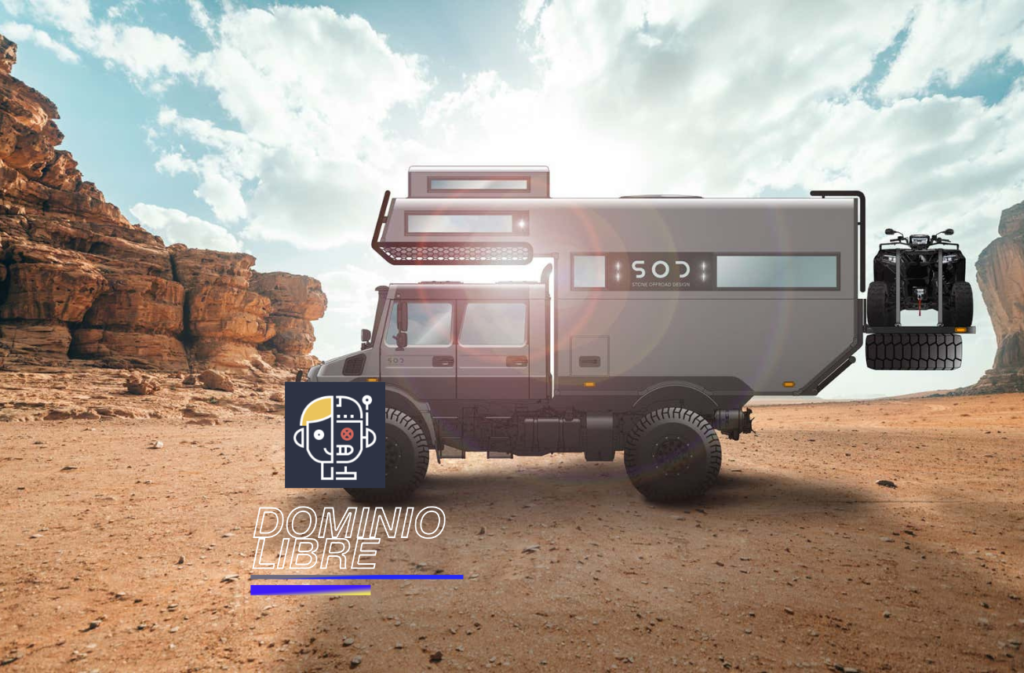 Esta autocaravana todoterreno te permitirá llevarte tu apartamento de lujo a cualquier lugar