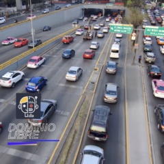 El peor lugar para probar un dron: una carretera extremadamente transitada en Ciudad de México