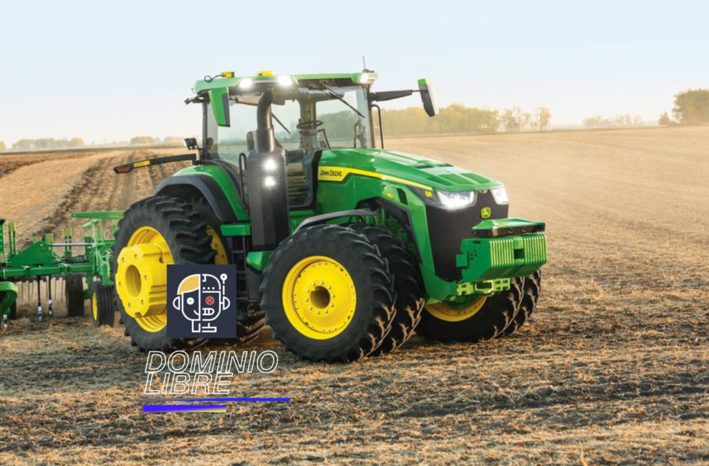 CES 2022: John Deere presentó un tractor autónomo que se supervisa con el celular