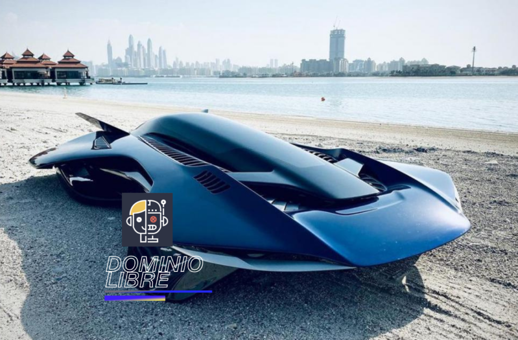 ASÍ ES EL PRIMER AUTO VOLADOR SUPERDEPORTIVO QUE ALCANZA LOS 230 KM/H Y MIL METROS DE ALTURA