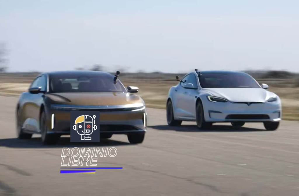 Tesla Model Plaid vs Lucid Air: la primera carrera tiene un claro ganador