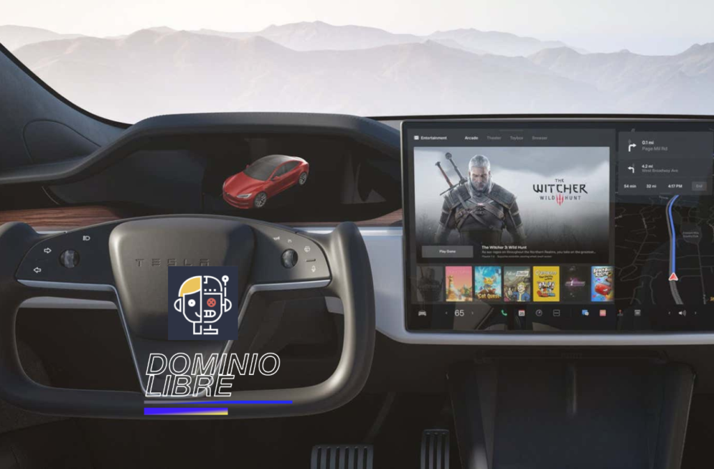 Tesla implementará la biblioteca de juegos de Steam en sus autos