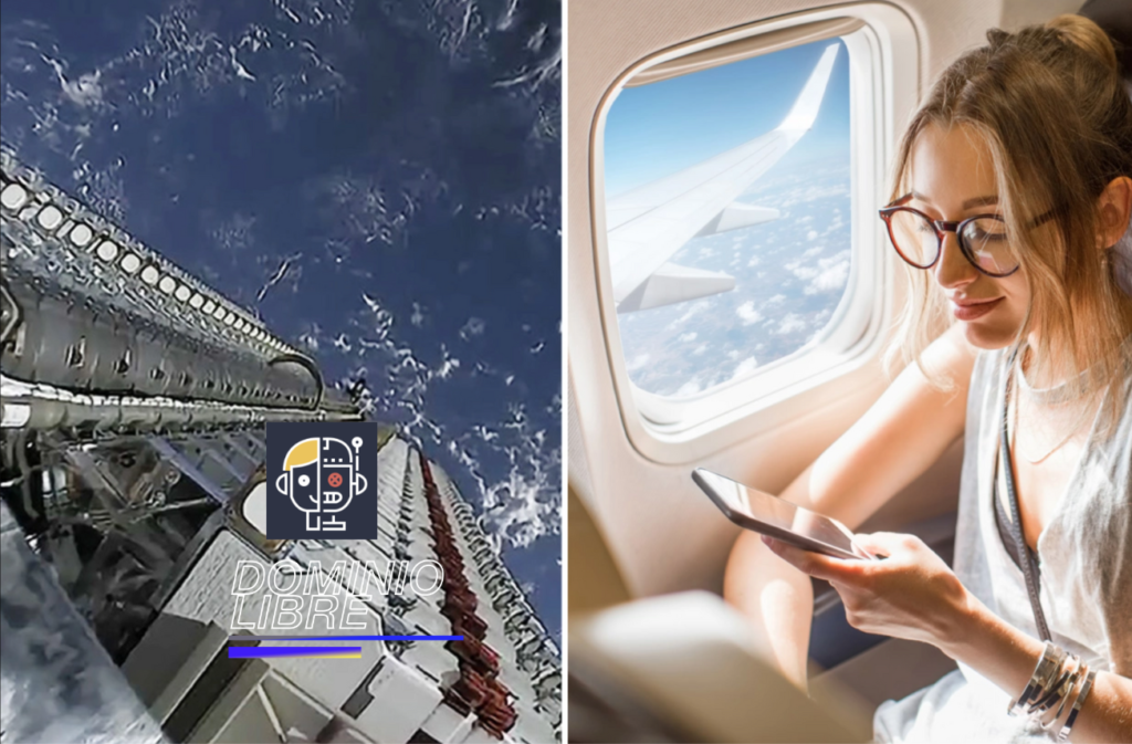 Delta Airlines está probando los satélites de Starlink para el Wi-Fi de sus aviones.