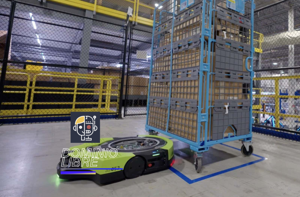 Amazon presenta a Proteus, su primer robot de almacén totalmente autónomo