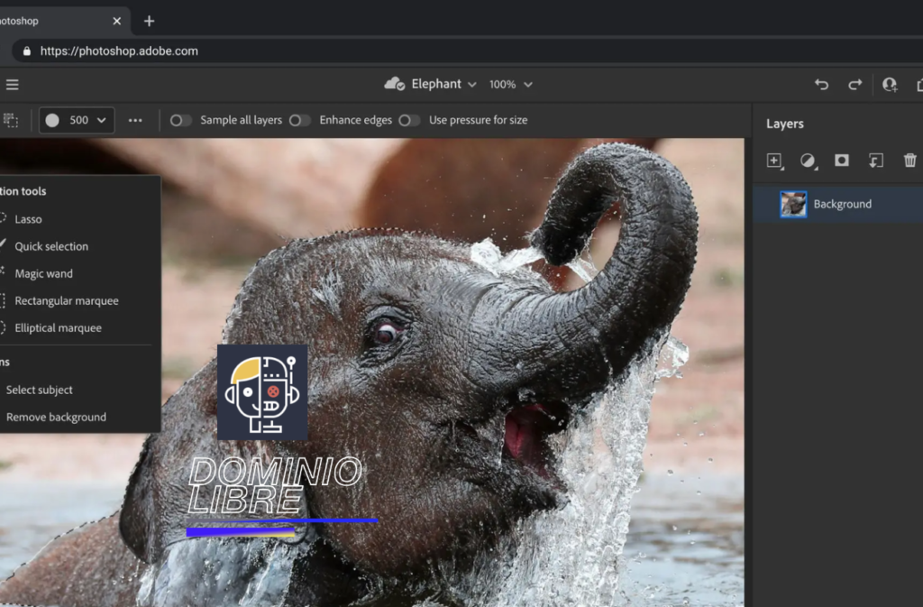 Adobe Photoshop tendrá una versión gratuita para la web
