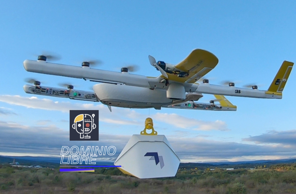 Un dron de reparto de comida se estrella, se incendia y deja a miles de personas sin electricidad.