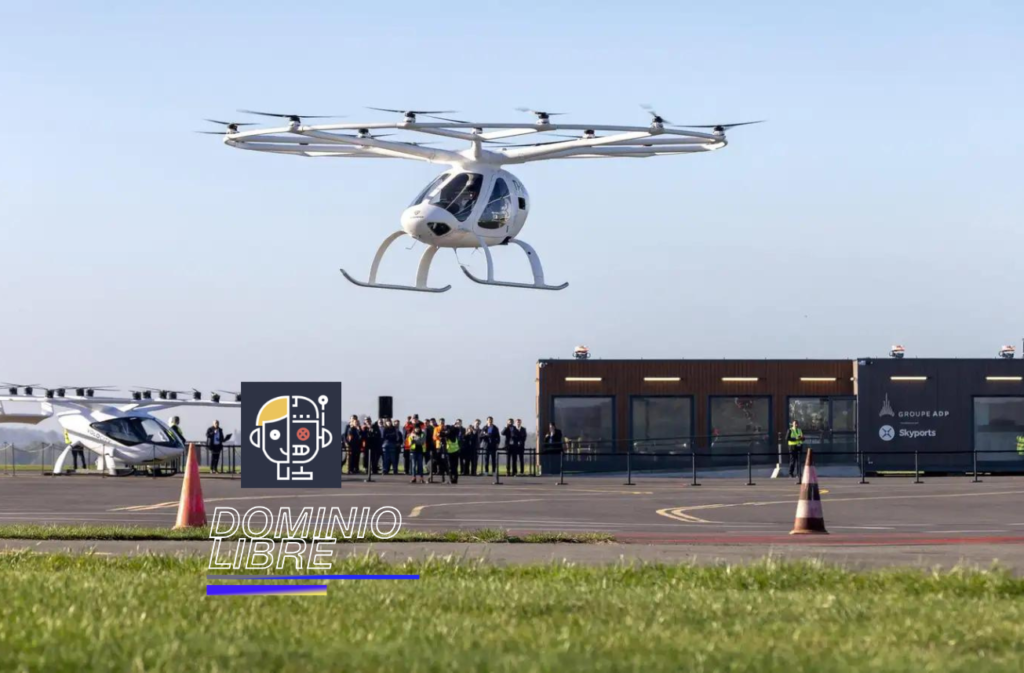 París quiere tener taxis voladores a tiempo para los Juegos Olímpicos de 2024.