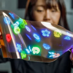 La nuevas pantallas estirables de LG prometen teléfonos irrompibles.