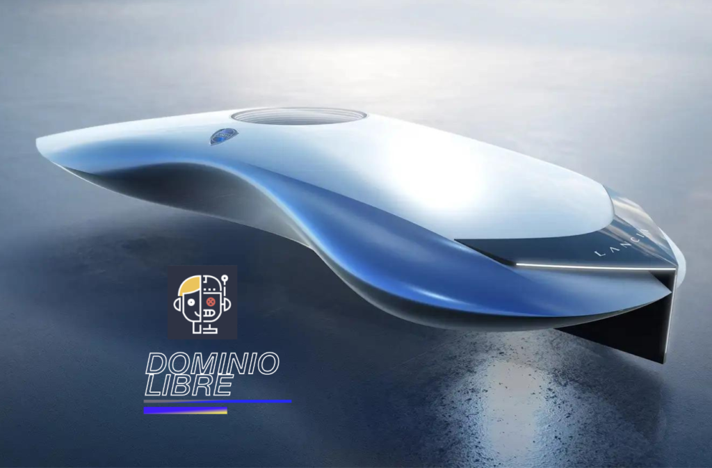El nuevo automóvil conceptual de Lancia no tiene ruedas ni ventanas.