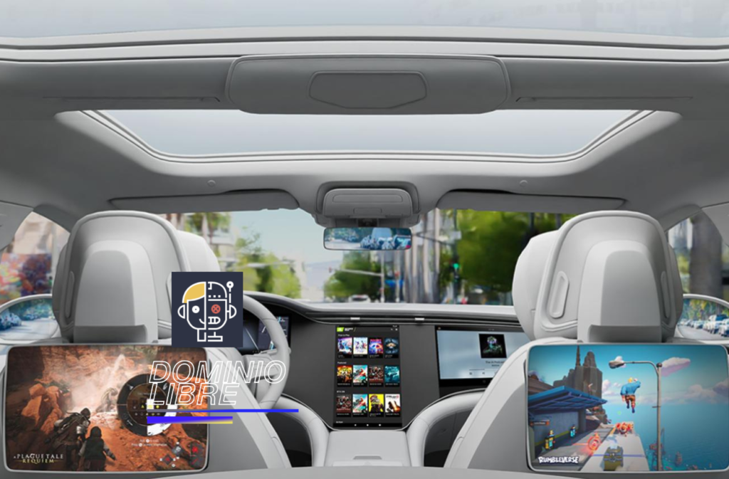 El streaming de juegos de Nvidia GeForce Now llega a los automóviles.