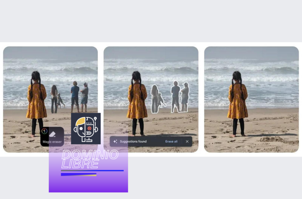 La herramienta Borrador Mágico de Google Fotos llega a todos los móviles Android