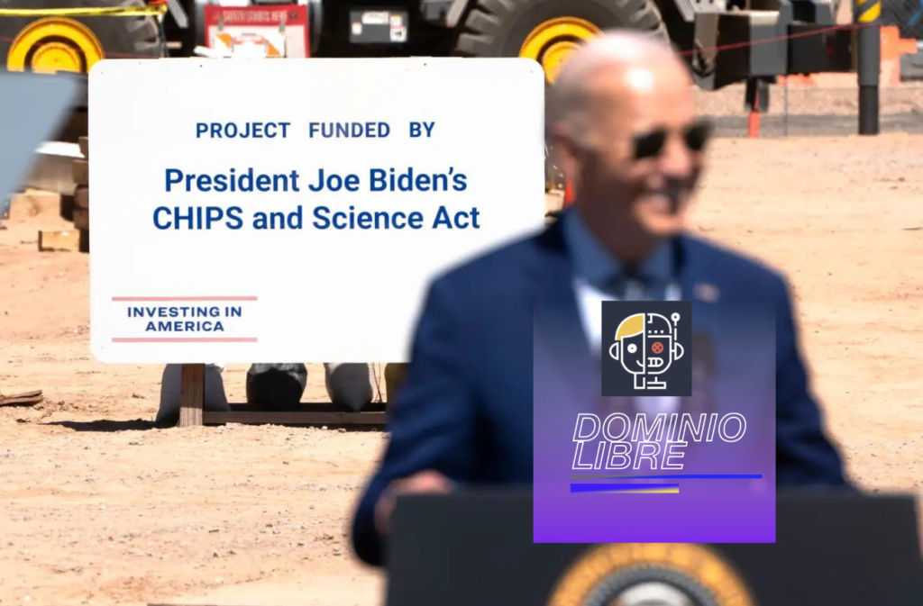 Biden está invirtiendo dinero en los ‘gemelos digitales’ de chips de IA.